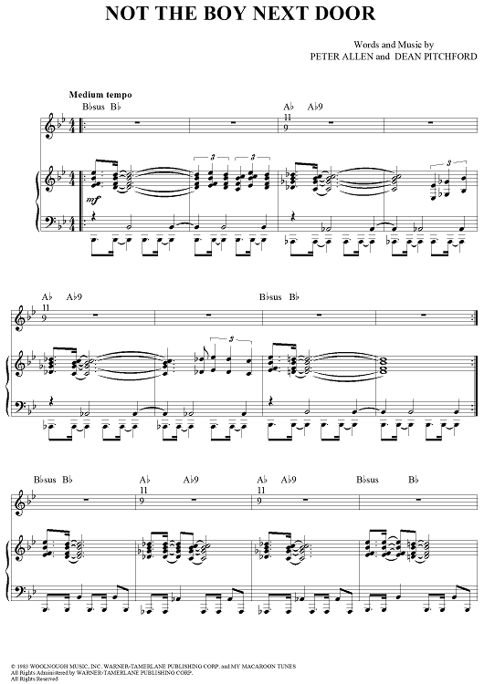 Not the Boy Next Door