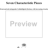 Seven Characteristic Pieces, no. 5: Ernst und mit steigender Lebhaftigkeit