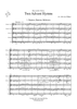 Two Advent Hymns - Score