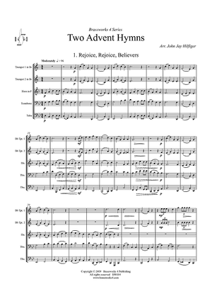 Two Advent Hymns - Score