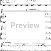 Scene from "Aida", Act 1 - Score