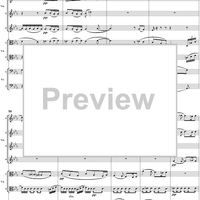 String Octet, Op. 20, Movement 2 - Score