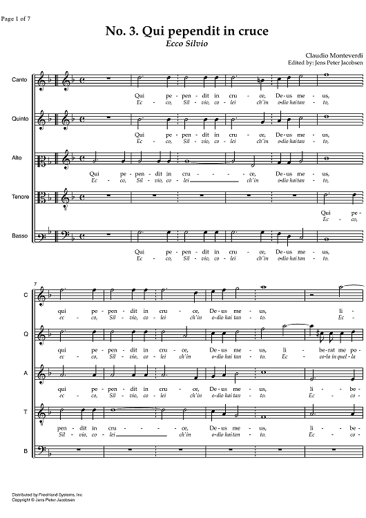 Qui pependit i cruce - Ecco Silvio