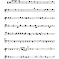 Trombone Tiger Rag - Eb Alto Sax 1