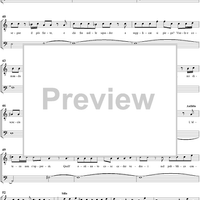 Recitative and Aria: Guerrier, che d'un acciaro, No. 8 from "Lucio Silla", Act 2 - Full Score