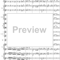 Suite from ''The Nutcracker''. Ouverture Miniature - Full Score
