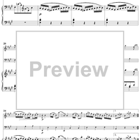 Piano Trio in A Major, HobXV/18 - Piano Score