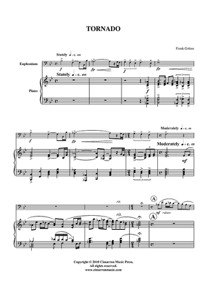 Tornado - Piano Score