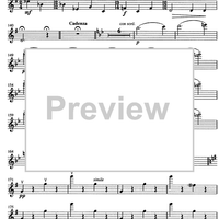 Nocturne et Danse Op.58 No. 2 - Violin 1