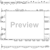 Violin Sonata in F Major, K55 - Piano Score