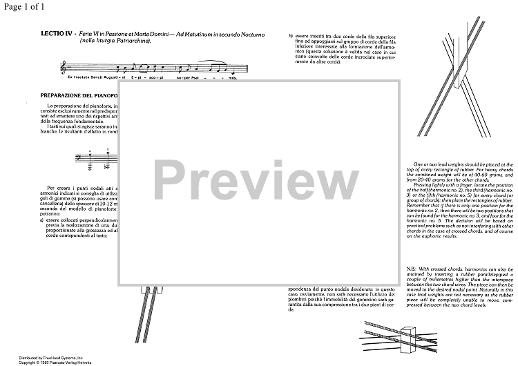 Symphonia nona (in secundo nocturno) - Preface