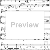 Scene from "Aida", Act 1 - Score