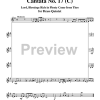 Cantata No. 17 - Horn