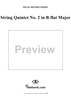 String Quintet No. 2 in B-flat Major, Op. 87 - Violin 1