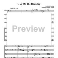 A Cello Christmas for Cello Quartet - Score