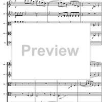 String Quintet G Major Op.33 - Score