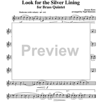 Look for the Silver Lining - Trombone