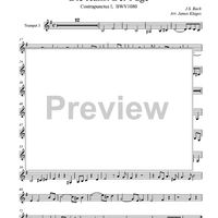 Die Kunst Der Fuge - Trumpet 3