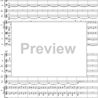 Temporale: Storm Music, No. 18 from "Il Barbiere di Siviglia" - Full Score