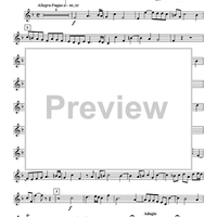 Allegro and Fugue from Oboe Concertos 1 and 2 - Horn