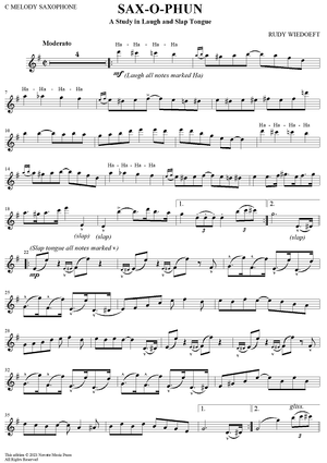 Sax-O-Phun - C Melody Saxophone