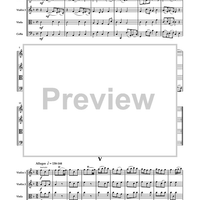 Water Music Suites - Score