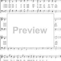 Watchman!  Tell Us of the Night