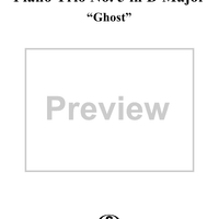 Piano Trio No. 5, Op. 70, No. 1 - Violin