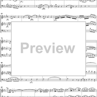 String Trio in E-flat major, Op. 4 No. 1 - Score