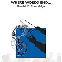 Where Words End... - Score