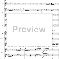 "Clarice cara mia sposa", aria, K256 - Full Score