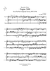 Fugue XIII from "The Well Tempered Clavier", BWV858b - Score