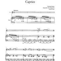 Caprice - Piano Accompaniment