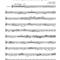 Canzon super Intradam Aechiopicam - Trumpet 5
