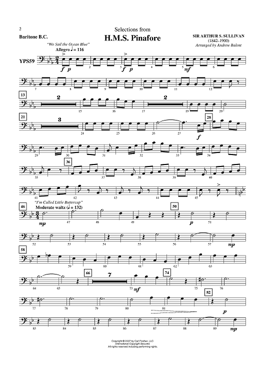 H.M.S. Pinafore - Baritone