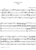 Divertimento No. 3, Movement 3 - Score