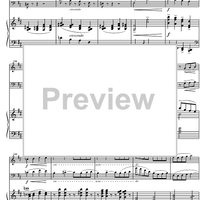 Piano Trio G Major - Score