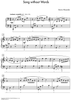 Song without Words