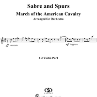 Sabre and Spurs - Violin 1