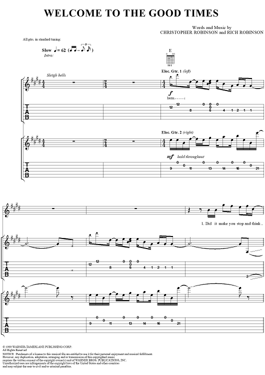 Welcome to the Good Times