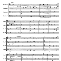 Christus factus est - Score