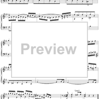 Prelude and Fughetta in E Minor  (BWV 900)