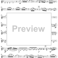 Trois Duos, Cah. 9 - Violin 1