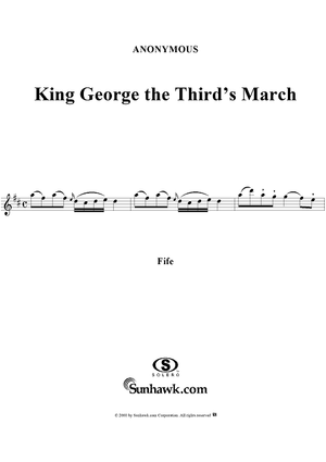 King George the Third's March