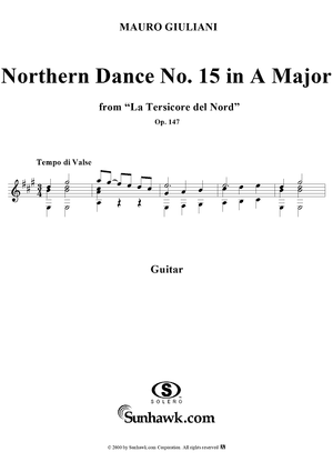 Northern Dance No. 15 in A major  - From "La Tersicore del Nord" Op. 147