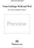 Vom Gebirge Well auf Well - No. 7 from "Neue Liebeslieder Waltzes" Op. 65