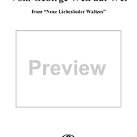 Vom Gebirge Well auf Well - No. 7 from "Neue Liebeslieder Waltzes" Op. 65
