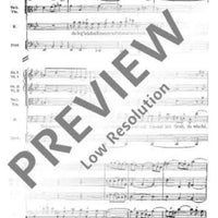 Cantata No. 56 (Cross-staff Cantata, Dominica 19 post Trinitatis) - Full Score