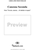 Canzona Seconda, No. 14 from "Toccate, canzone ... di cimbalo et organo", Vol. II