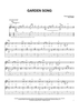 Garden Song